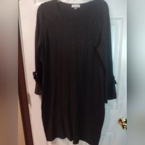 Calvin Klein dark gray dress